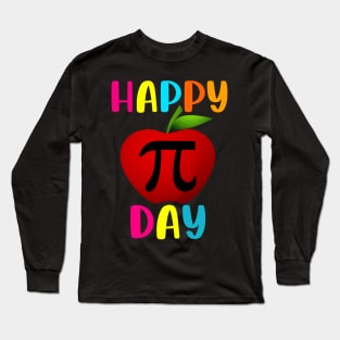 Happy Pi Day Math Teacher boys girls Pi day Long Sleeve T-Shirt